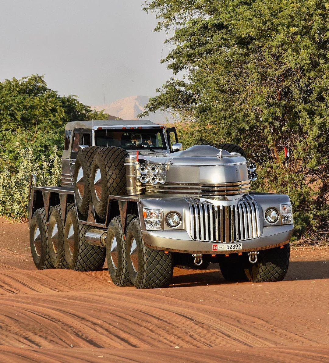 Abu Dhabi's billionaire sheik owns the world's craziest and largest SUV
