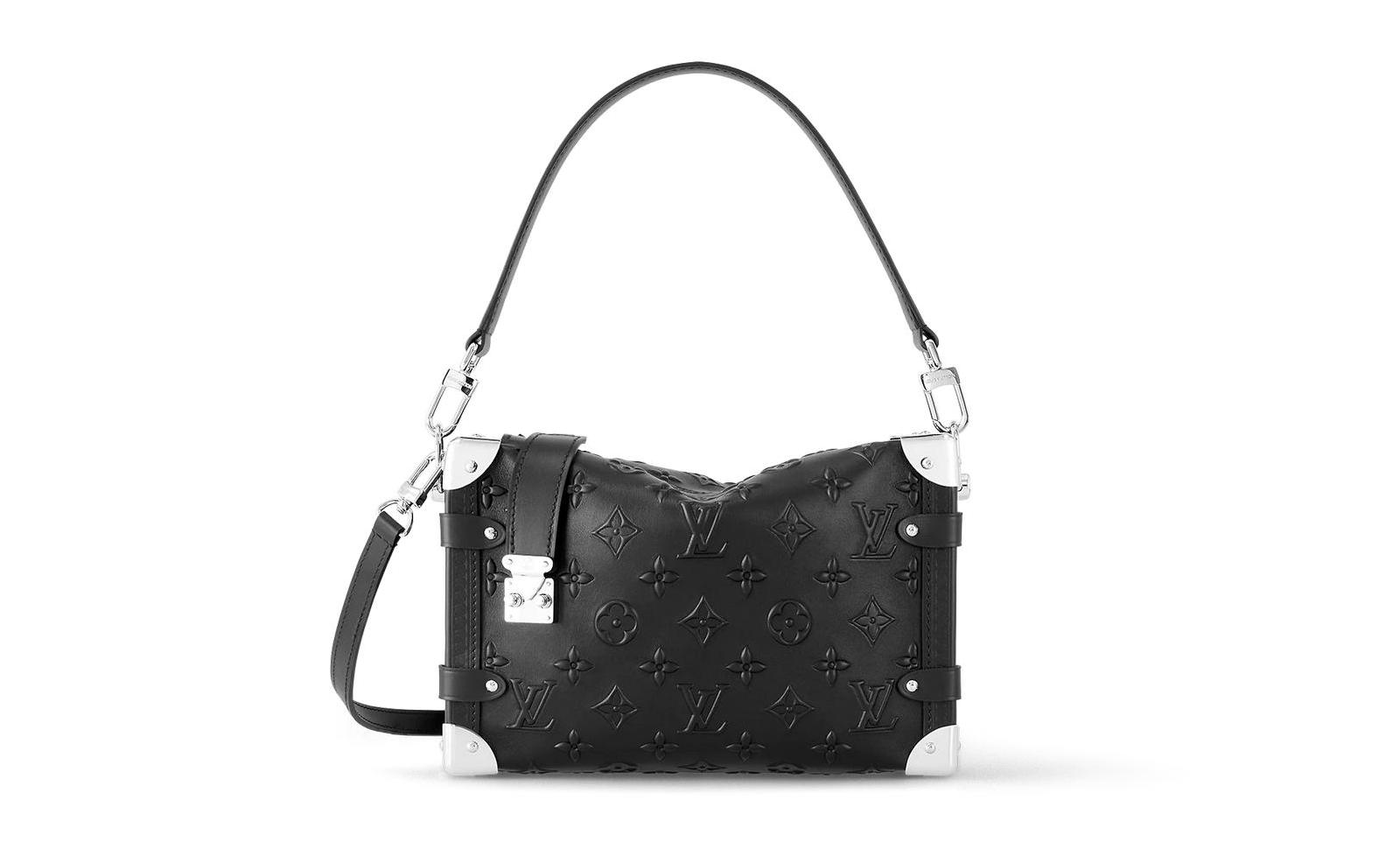 Louis Vuitton® LV Trunk Reversible Leather Goods Bracelet Grey. Size 19 in  2023