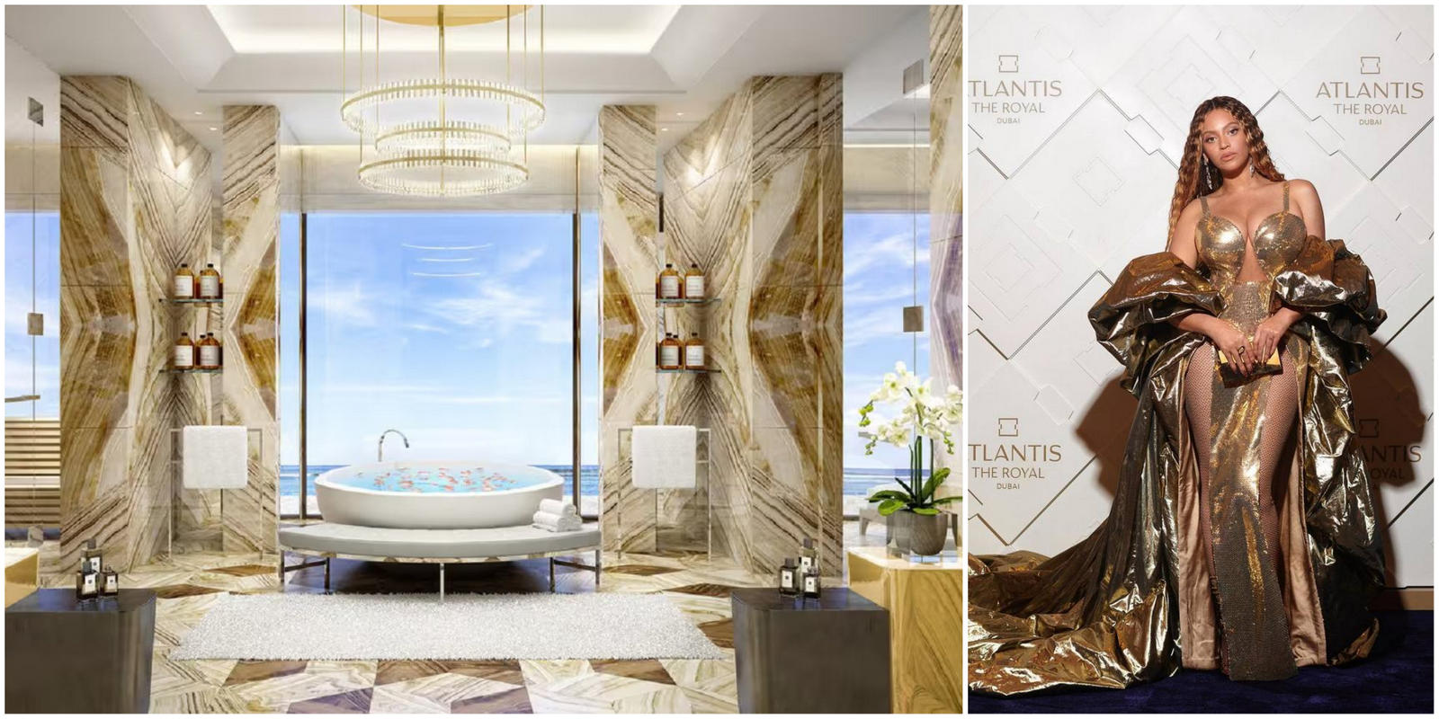Take a look inside the $100,000-a-night Royal Mansion at Dubai's fancy  Tetris-shaped Atlantis The Royal hotel where Beyonce stayed. As big as Fort  Knox, the duplex suite has it all, from a