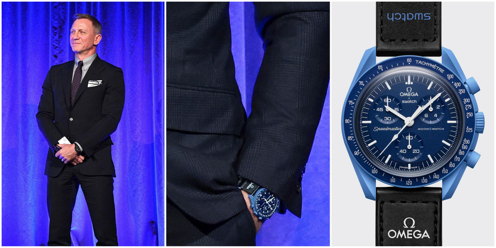 Omega daniel outlet craig blue