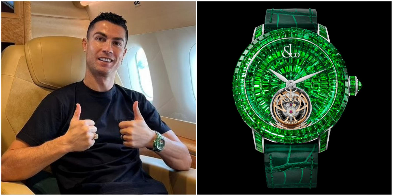 Cristiano Ronaldo has been gifted a $780,000 Saudi-themed Jacob & Co ...