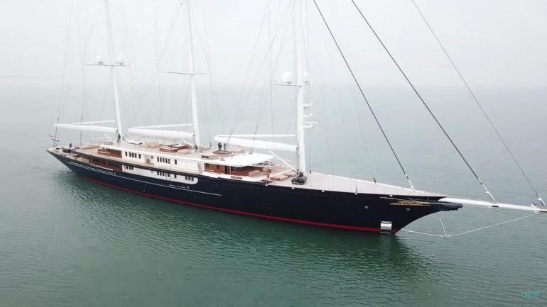 sailing yacht koru