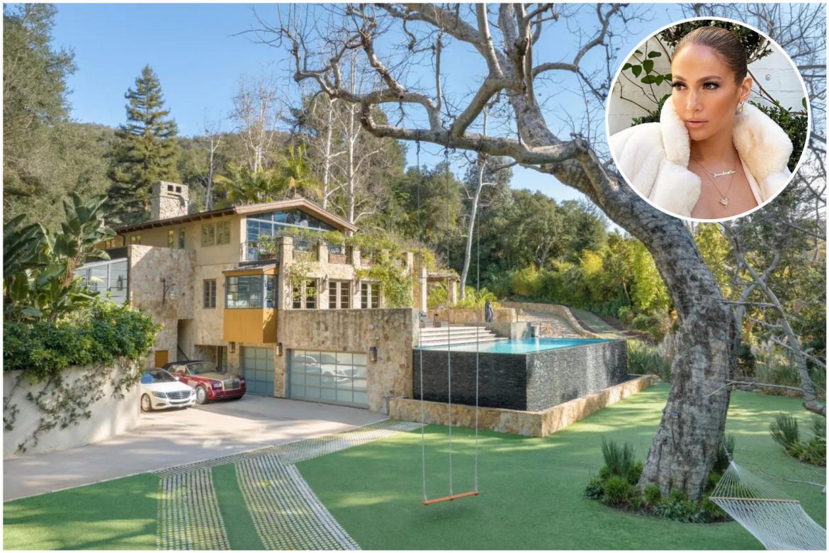 Bought for $28M, Jennifer Lopez has listed her stunning Bel Air mansion ...