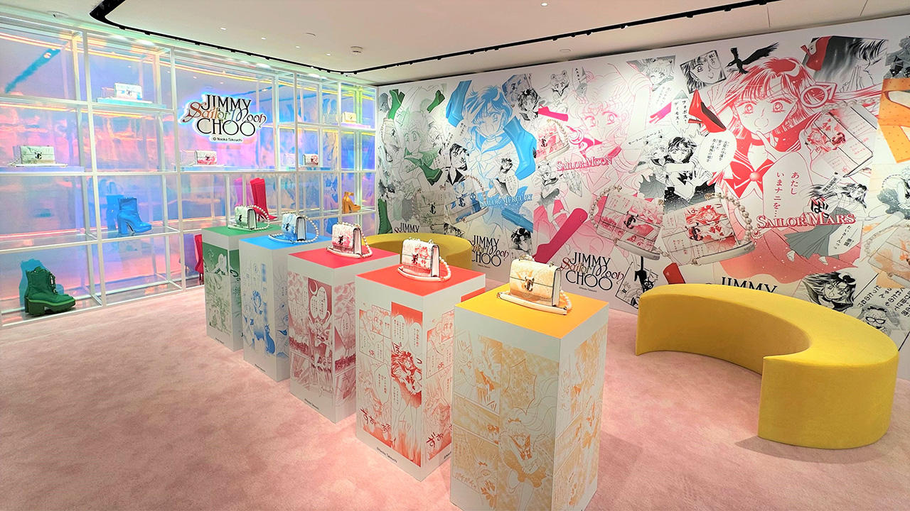 Jimmy Choo has unveiled a full-blown 'Sailor Moon-inspired collection to  celebrate the 30th anniversary of the renowned Manga and Anime series -  Luxurylaunches