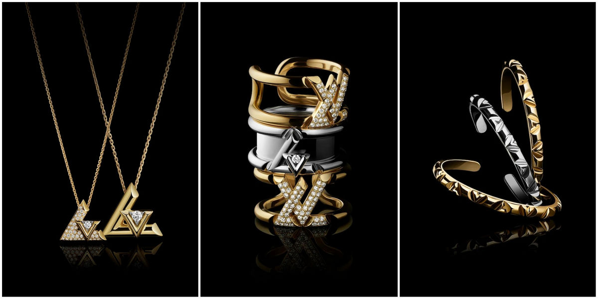 Louis Vuitton's dazzling new LV Volt fine jewelry collection banks on the  maison's formidable initials - Luxurylaunches