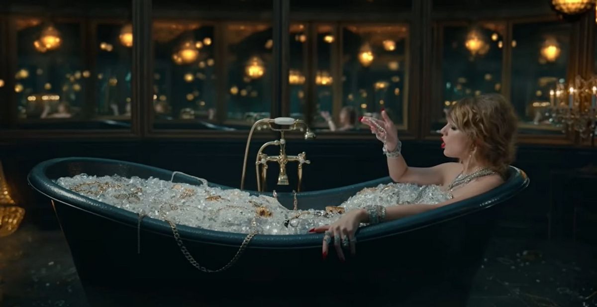 The diamond bath in Taylor Swift's new music video cost $12 million