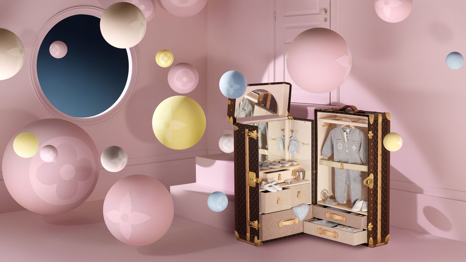 LV NEWBORN SET 8PC – Junior Petite Couture Closet