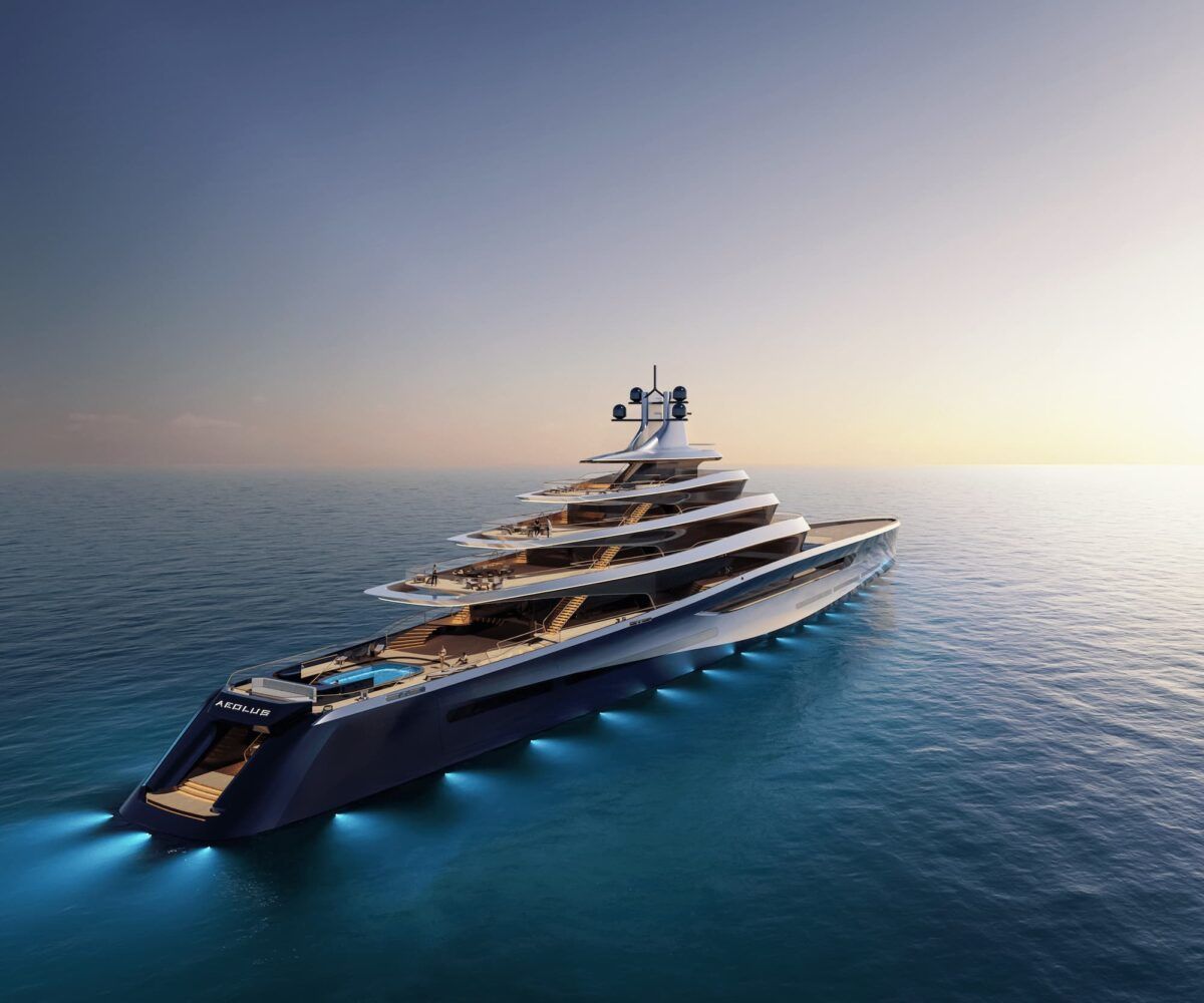 biggest mega yacht concept