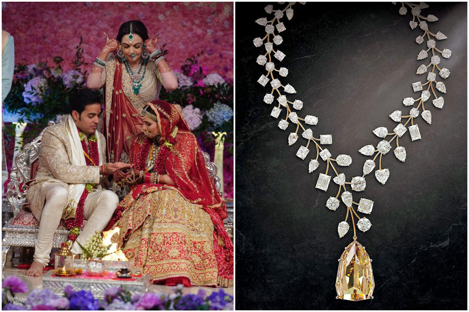 Nita, the wife of Asia's richest man, Mukesh Ambani, gifted her