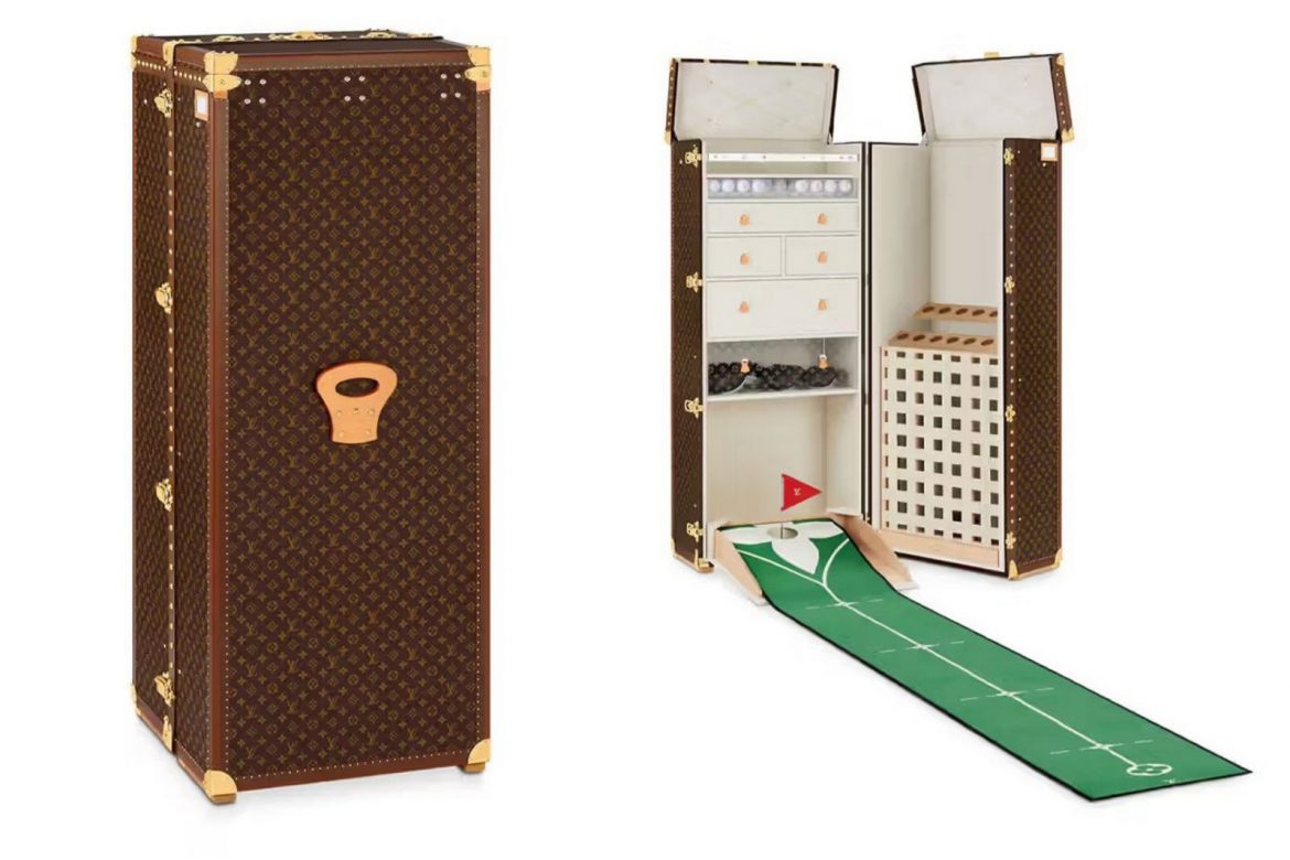 Louis Vuitton Unveils a Chic Golf Trunk With a Roll-Out Putting Mat – Robb  Report