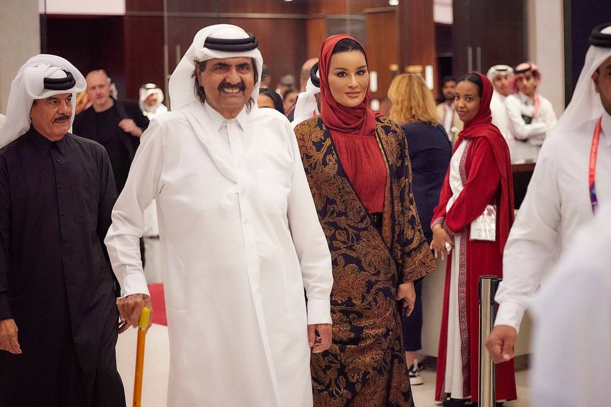 prince of qatar wife