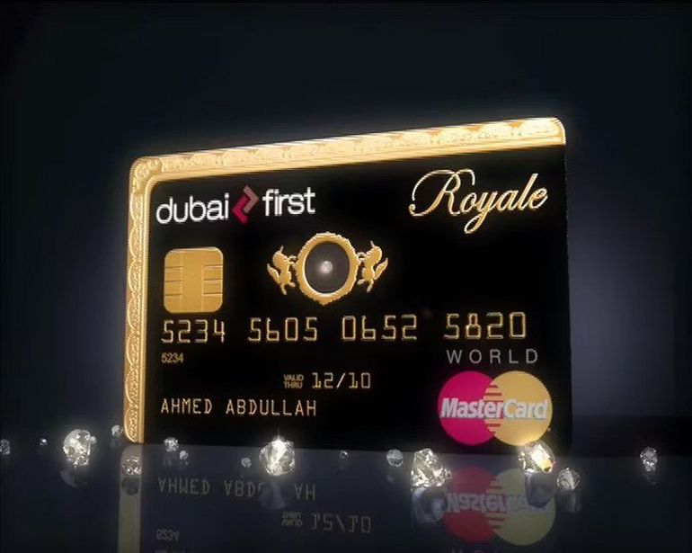 Diamond Studded Credit Cards