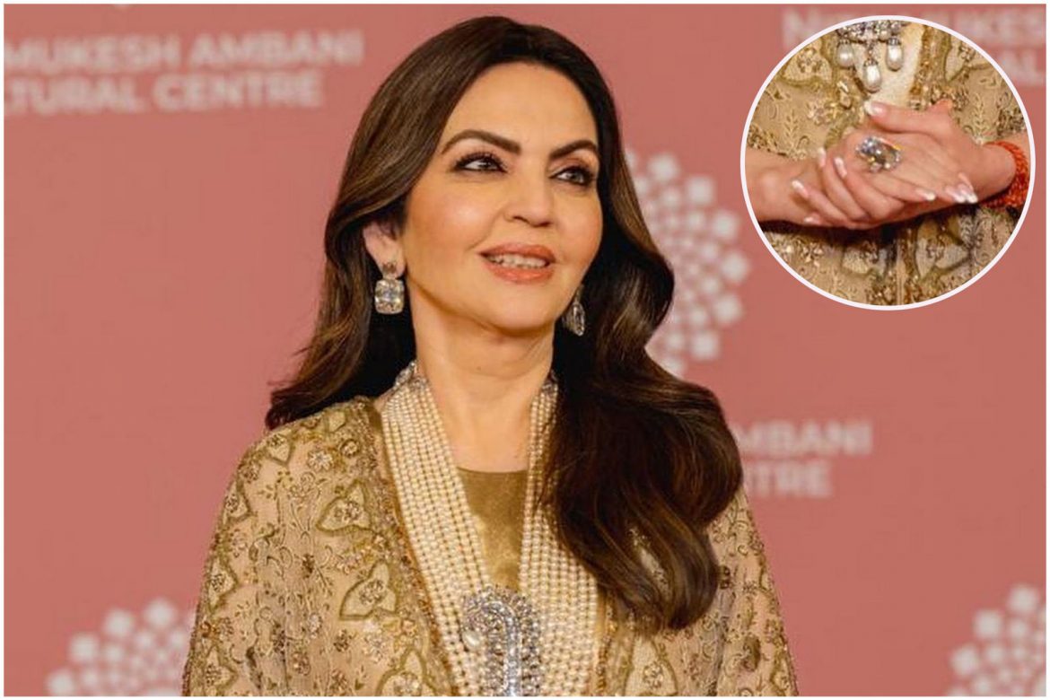 Nita, the wife of Asia's richest man, Mukesh Ambani, gifted her