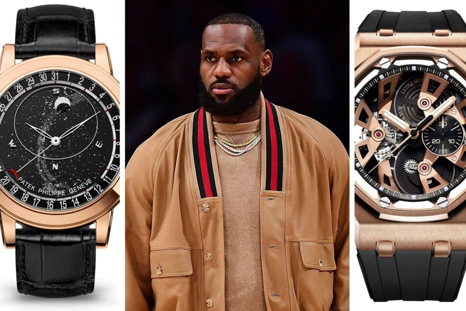 From a $68,000 diamond studded Rolex to a $6.5 million ultra rare Patek  Philippe - Take a look at LeBron James' fantastic watch collection -  Luxurylaunches