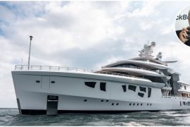Superyacht of Louis Vuitton billionaire boss Bernard Arnault
