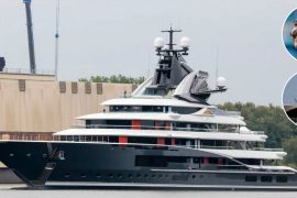 largest yacht at monaco grand prix