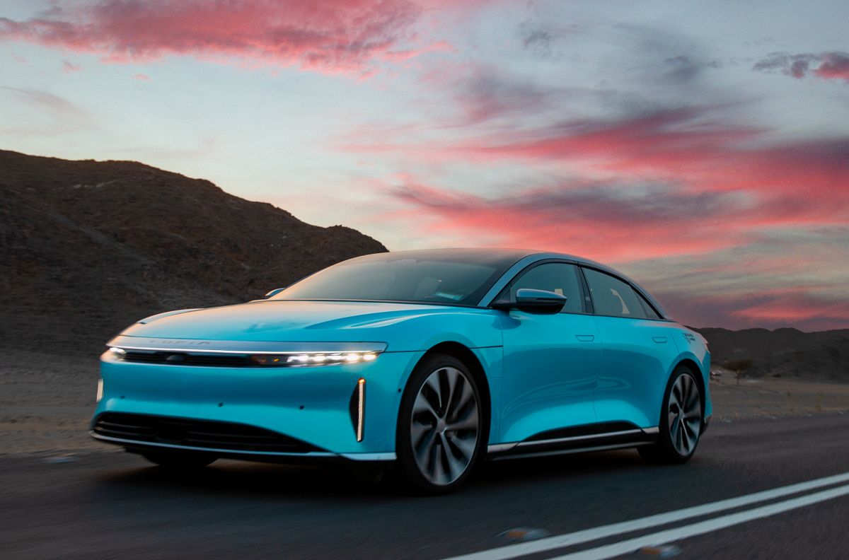 A Lucid Air in a bespoke color will serve as the luxury shuttle for  visitors at the Red Sea International Airport in Saudi Arabia -  Luxurylaunches