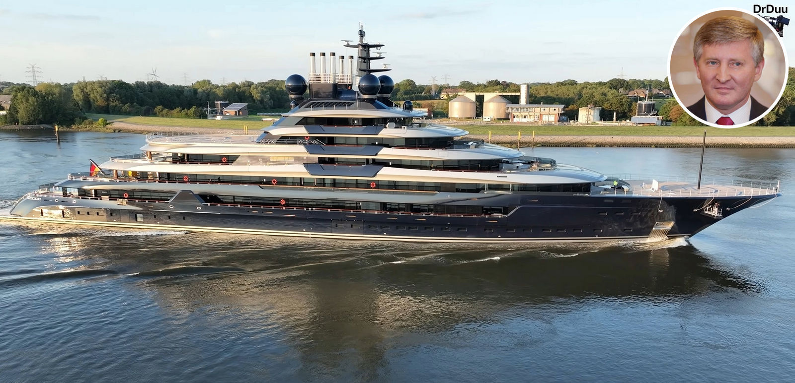 richest man in ukraine yacht