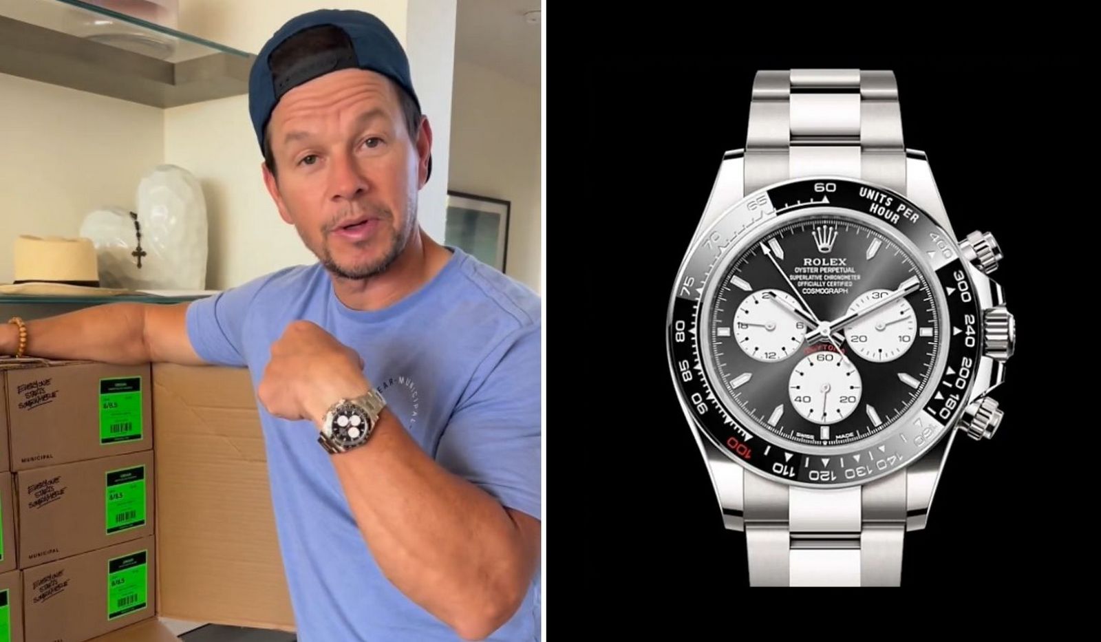 Mark Wahlberg has already added the new special edition Rolex Daytona ...