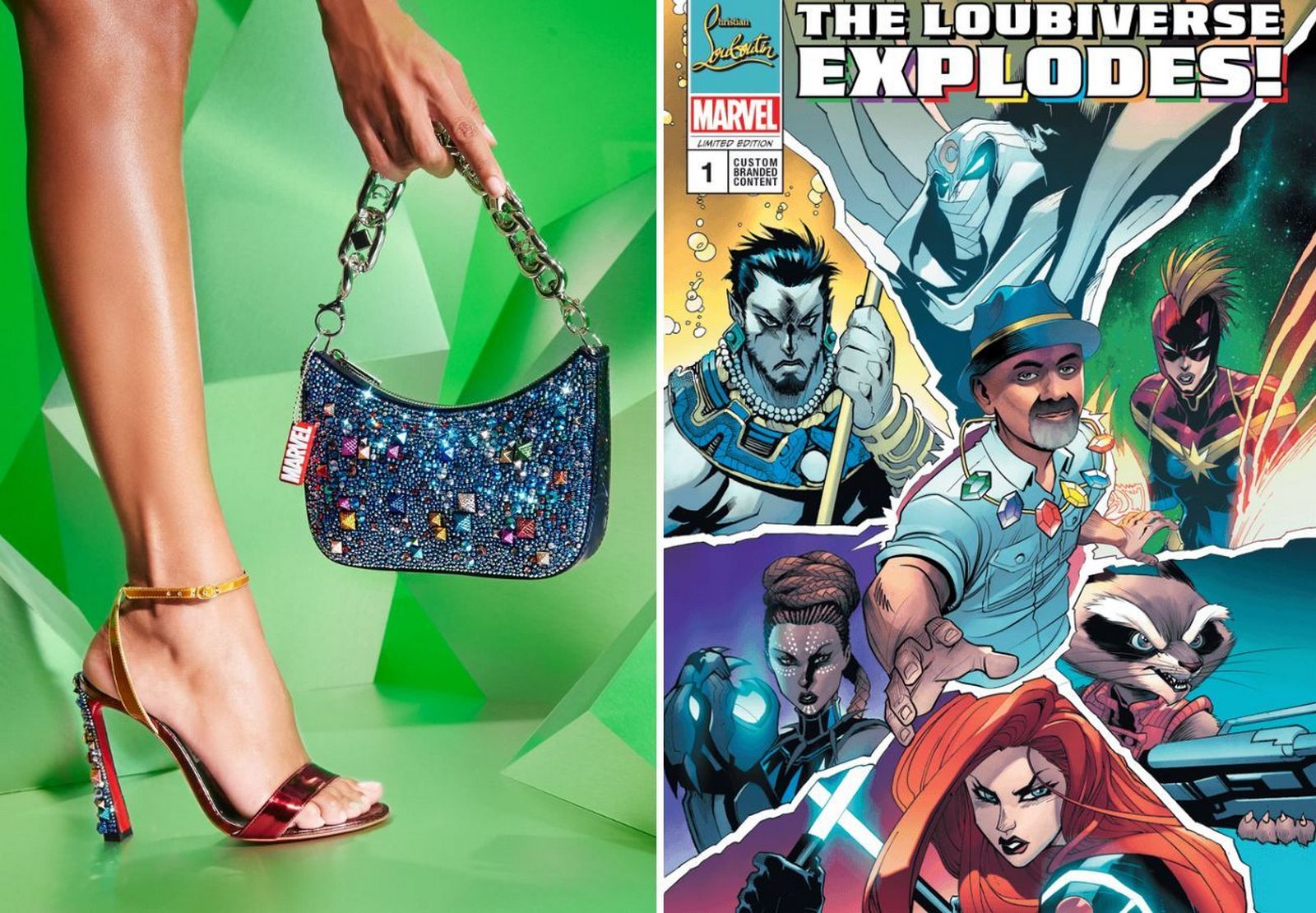 Christian Louboutin and Marvel Launch Superhero-Inspired