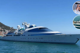 who owns the 400 million dollar yacht