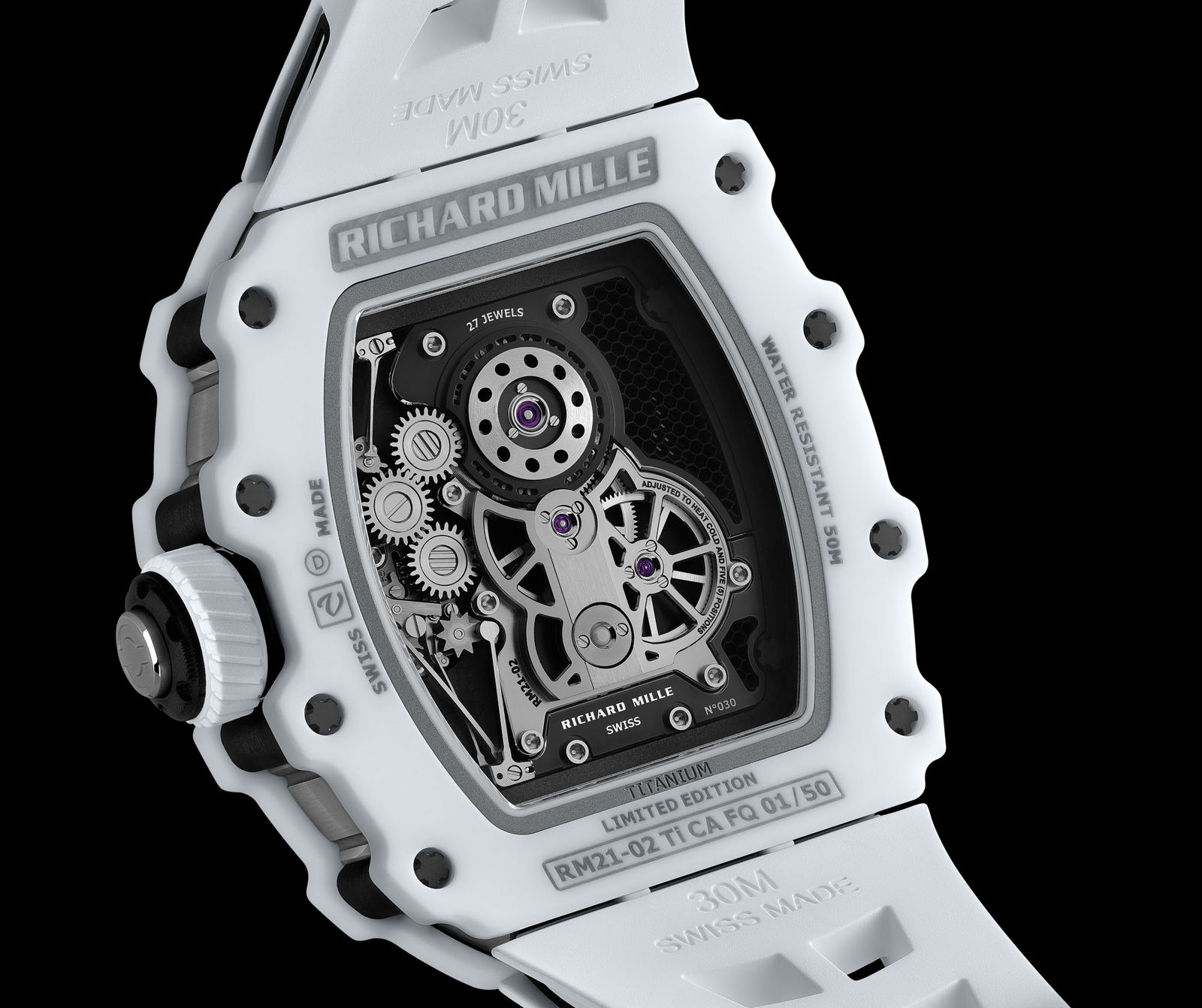 Built using an alloy NASA researched for use on supersonic planes, the  $928,000 Richard Mille RM 21-02 is a chic limited-edition Tourbillon -  Luxurylaunches