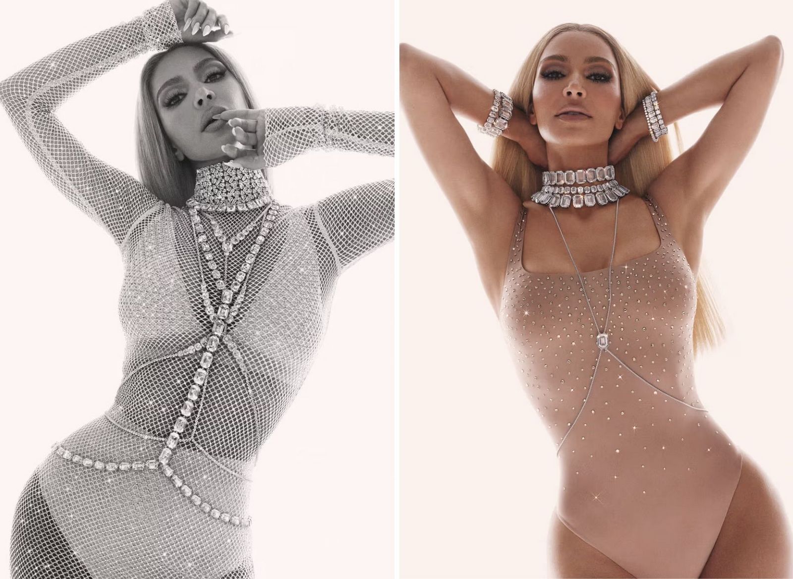 Kim Kardashian, the gem of a businesswoman, shines bright with Skims x  Swarovski! This collaboration is a match made in the glitter galaxy,  delivering a stellar collection of body-contouring jewelry and crystal -encrusted
