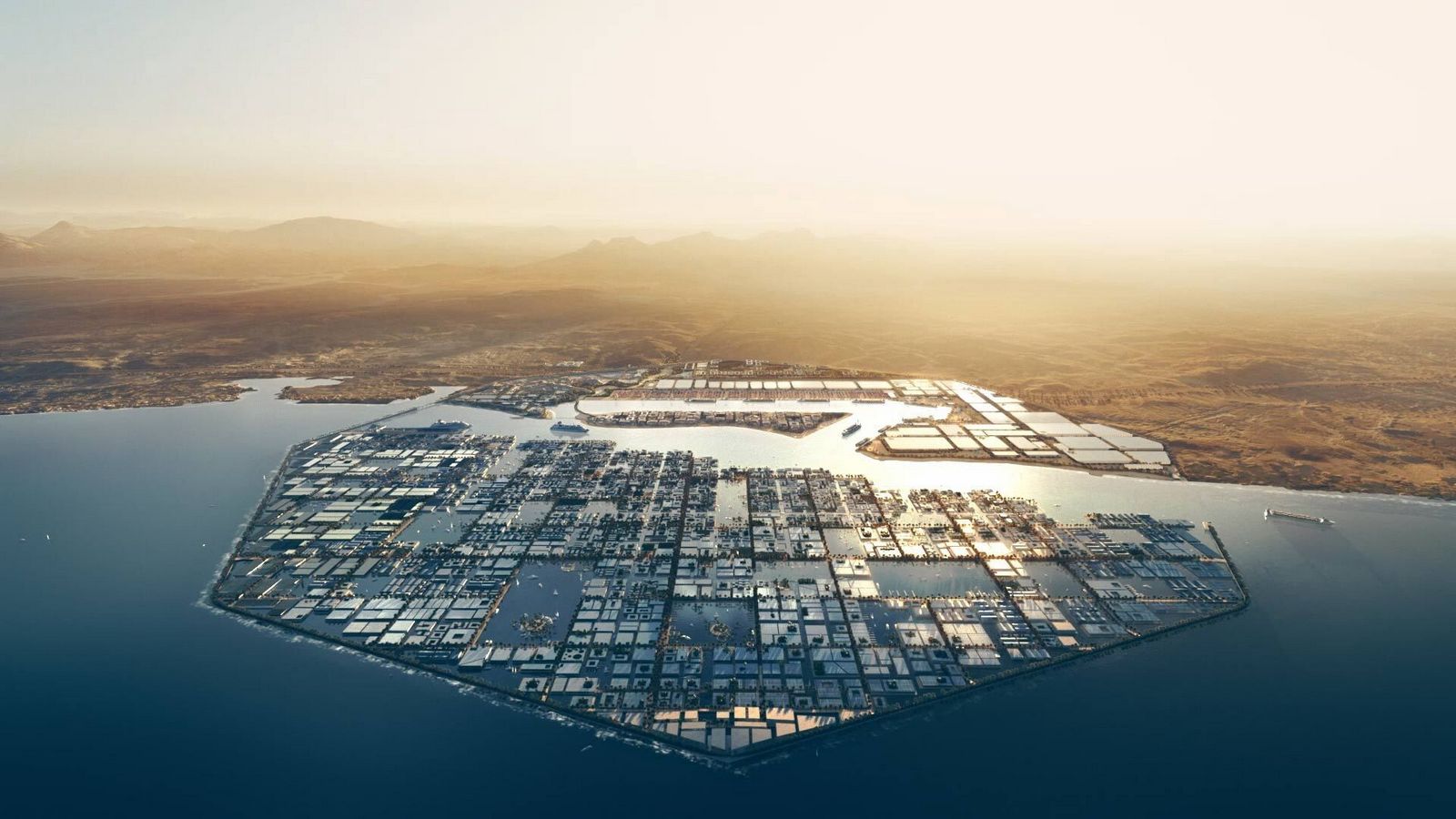 As Ambitious As He Is Saudi Crown Prince Mbs Is Developing A Port As Big As The Country Of