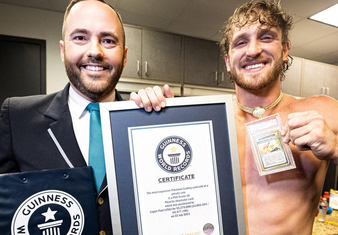 After 41 days of intense bidding a mystery buyer paid $16.49 million for  the world's rarest Pokmon card, handing Logan Paul a stunning $8 million  profit that effectively triples the wrestling superstar's