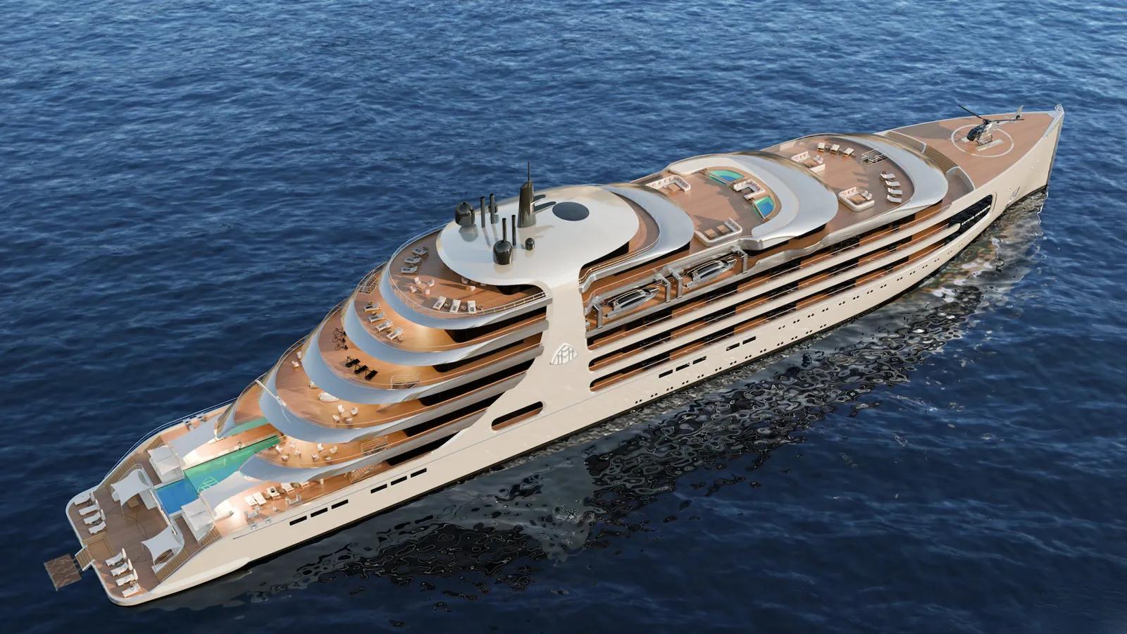 Maybach Ocean Club Beyond Horizons — вид с воздуха
