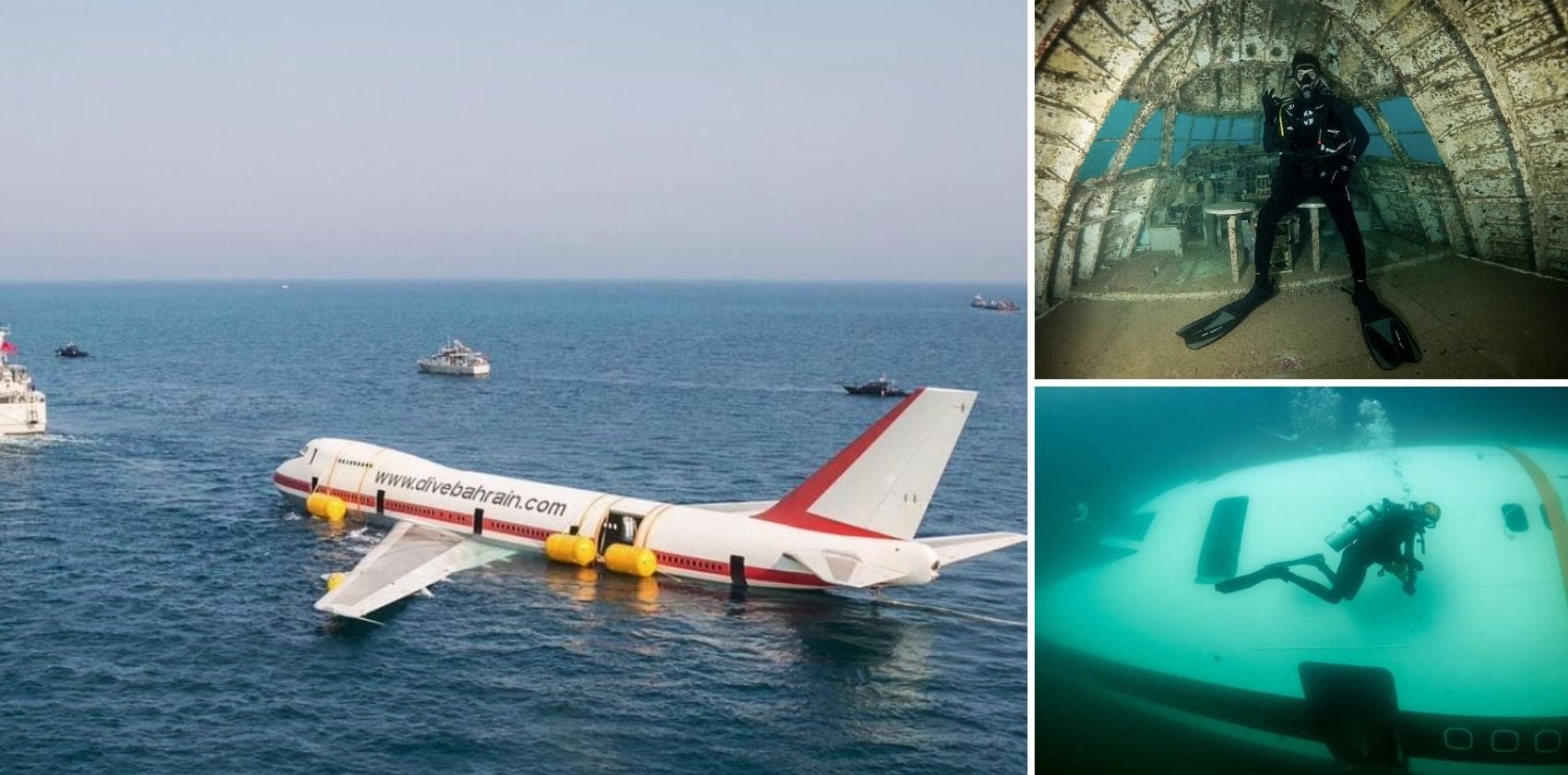 Bahrain bought a 747 jet for just 0,000 from the UAE, then for 7 long months carefully removed every single fuel line, wire and plastic component from it, then tugged it into the Arabian Sea and sunk it, creating the centerpiece of the world’s largest underwater theme park