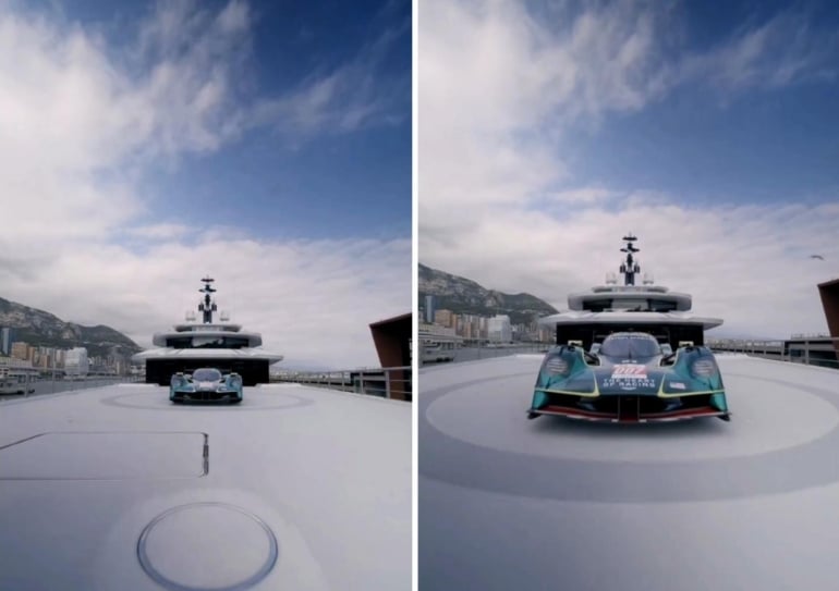 Aston Martin on Leviathan