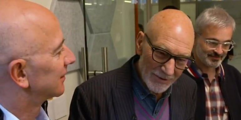 Jeff Bezos was obsessed with Patrick Stewart’s Star Trek character