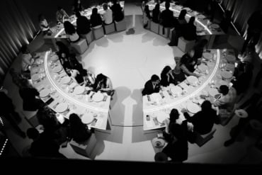 Louis Vuitton motorised dinner table