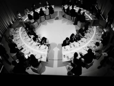 Louis Vuitton motorised dinner table