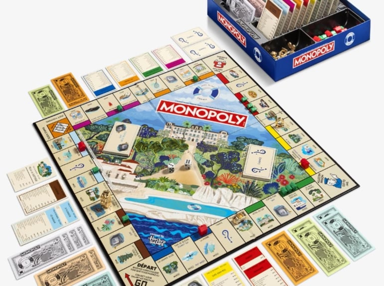Hotel du Cap-Eden-Roc monopoly edition