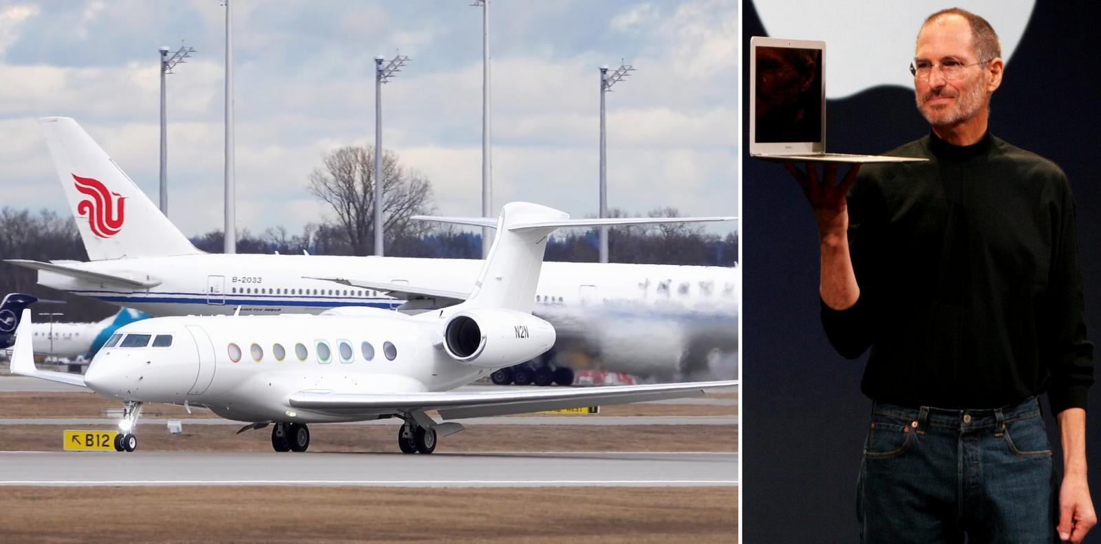 steve jobs jet sold